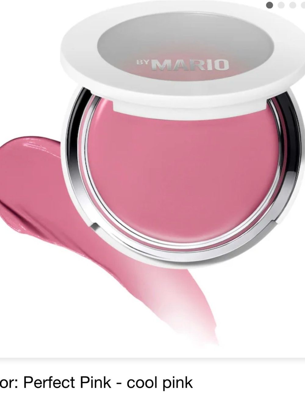 Makeup By Mario Perfect Pink Cream Blush